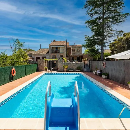 Villa 21 Sleeps Private Pool & Bbq Near Barcelona Rocafort (Catalonia)
